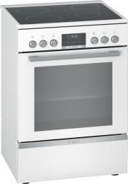 HKS59A220C, Bosch Serie 6, Freistehener Elektroherd, Weiss, A